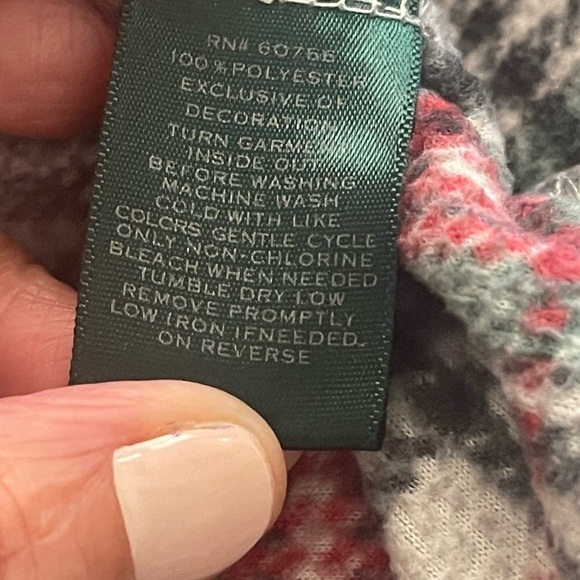 Lauren Ralph Lauren Green Label Satin Piping Plaid Insignia Crest Robe S - Picture 8 of 8